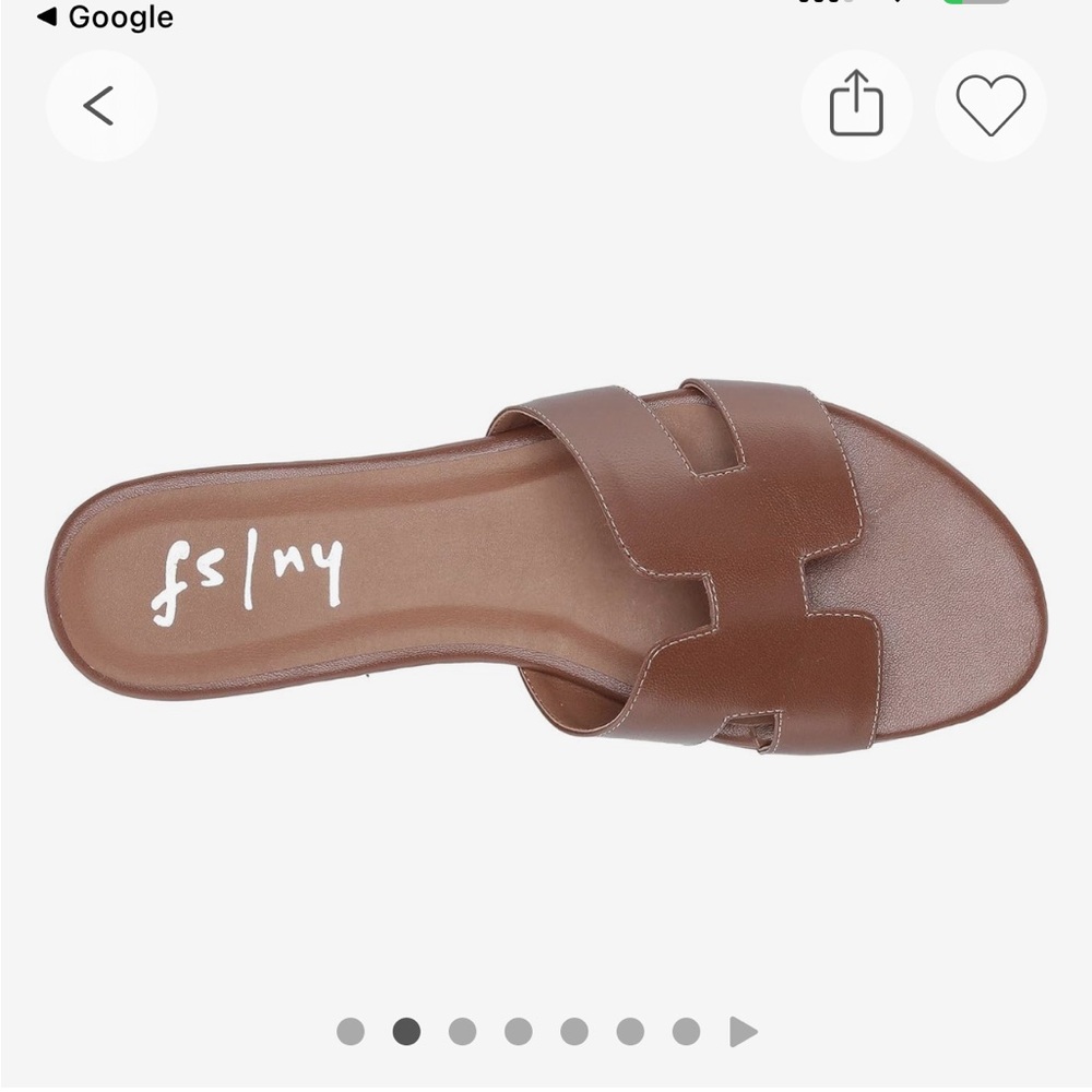 French Sole Alibi Brown Women's Flat Sandals